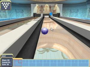 Скриншот из игры Боулинг