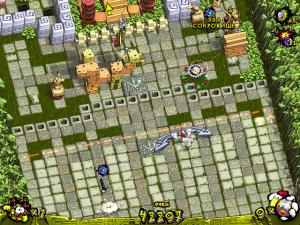 Скриншот из игры Куриная Атака