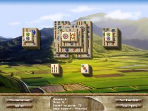 Скриншот из игры Фэн-шуй Маджонг