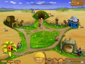Скриншот из игры Веселые гномы