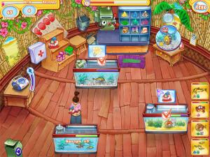 Скриншот из игры Рыбки