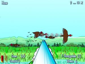 Скриншот из игры Реактивные Утки