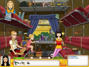 Скриншот из игры Папины дочки едут на море