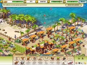 Скриншот из игры Пляжный Рай