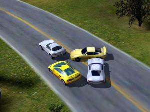 Скриншот из игры Race Cars