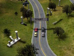 Скриншот из игры Race Cars