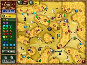 Скриншот из игры Пиратская Монополия