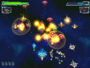Скриншот из игры Космический Удар