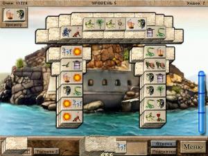 Скриншот из игры Каменный пасьянс