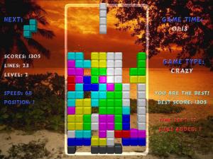 Скриншот из игры Tetris Arena