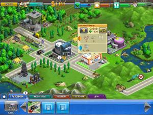 Скриншот из игры Виртуальный Город